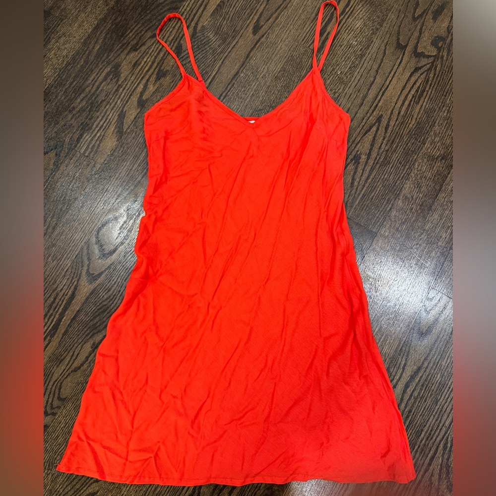 Cleobella • Whisper Lite Red Slip Dress  (XS)